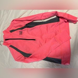 Athletic Love pink quarter zip for training